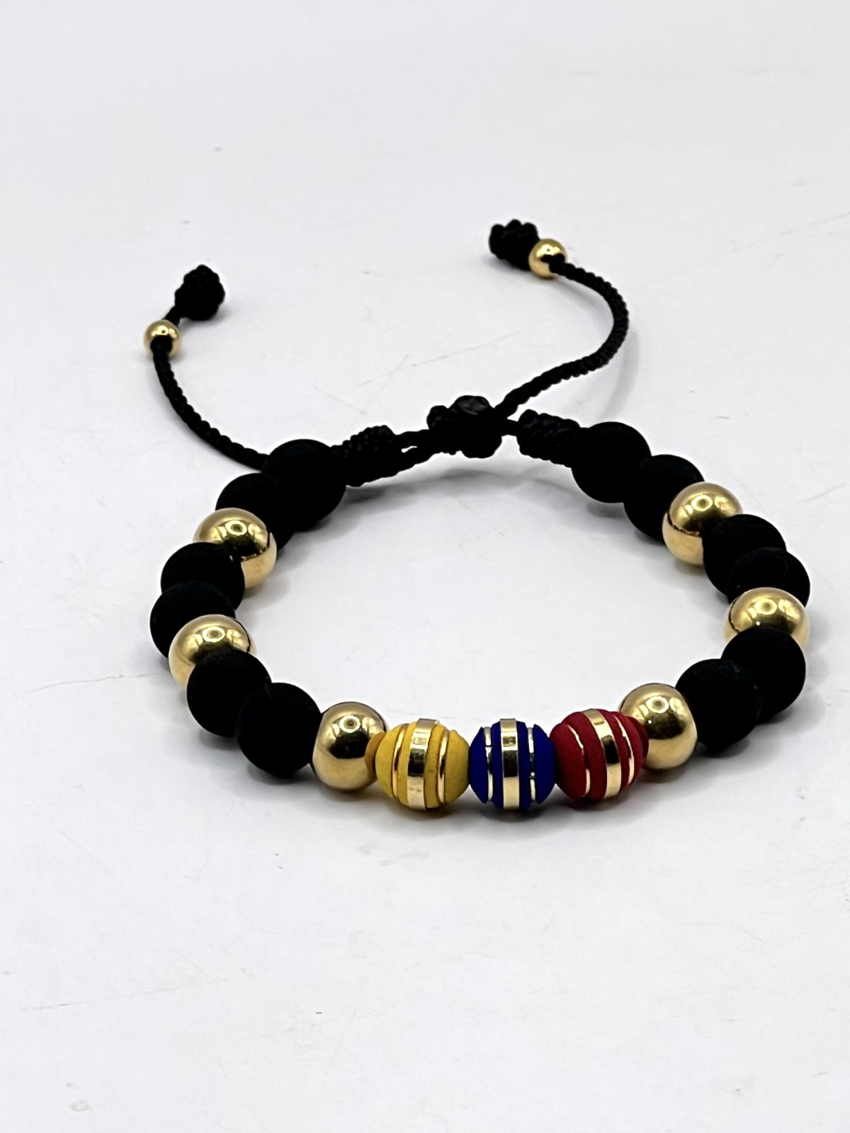 Handmade in Colombia – Colombian Beaded Bracelet Adjustable & Artist Made NEW!
