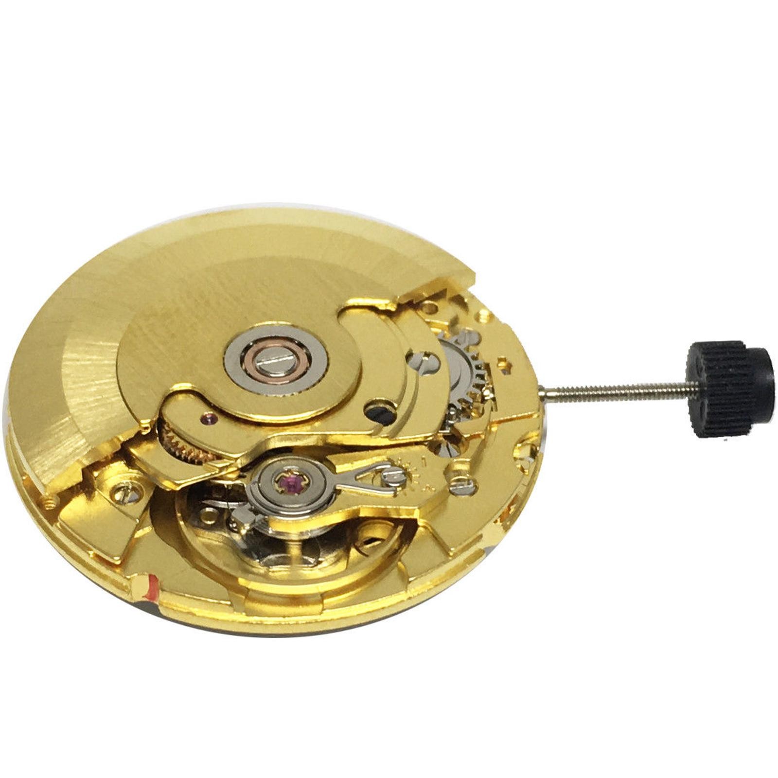 25-Jewel Retro Automatic Mechanical Watch Movement Date At 3 For ETA 2824 2824-2