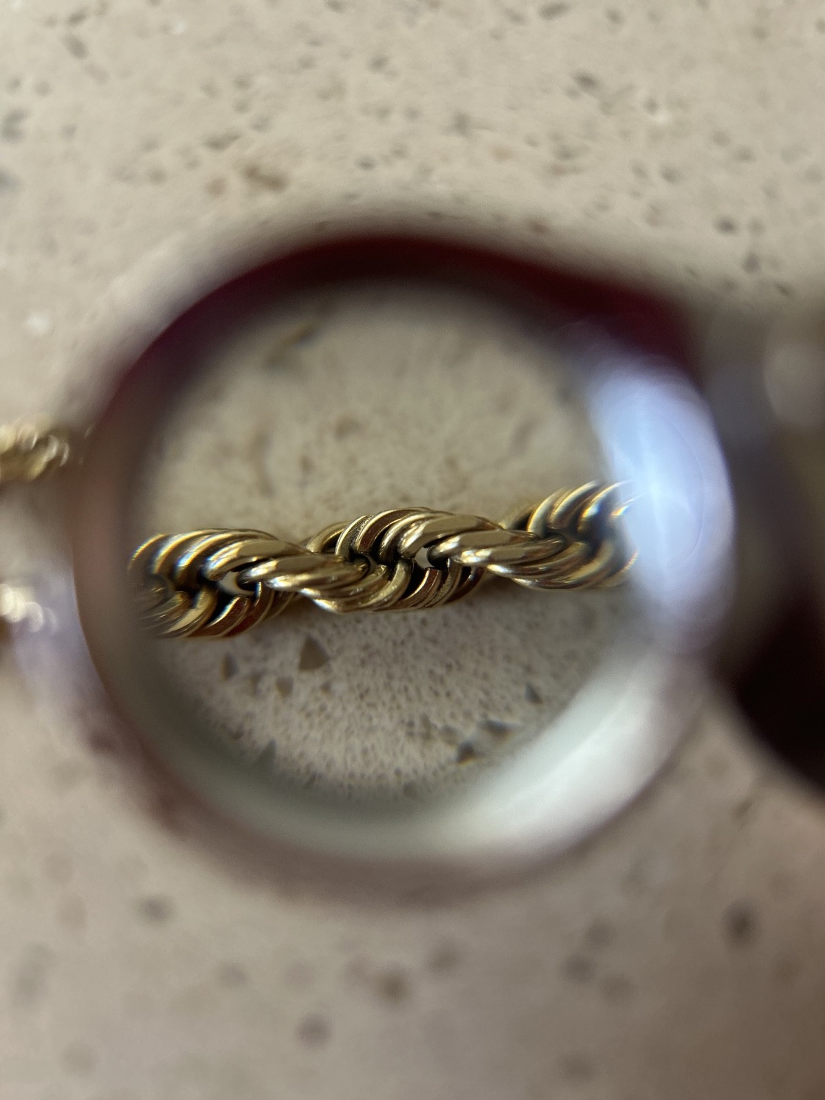 14k SOLID 14K DC GOLD ROPE CHAIN / 4mm x 26″ x 33.70 Grams / SOLID REAL 14k GOLD