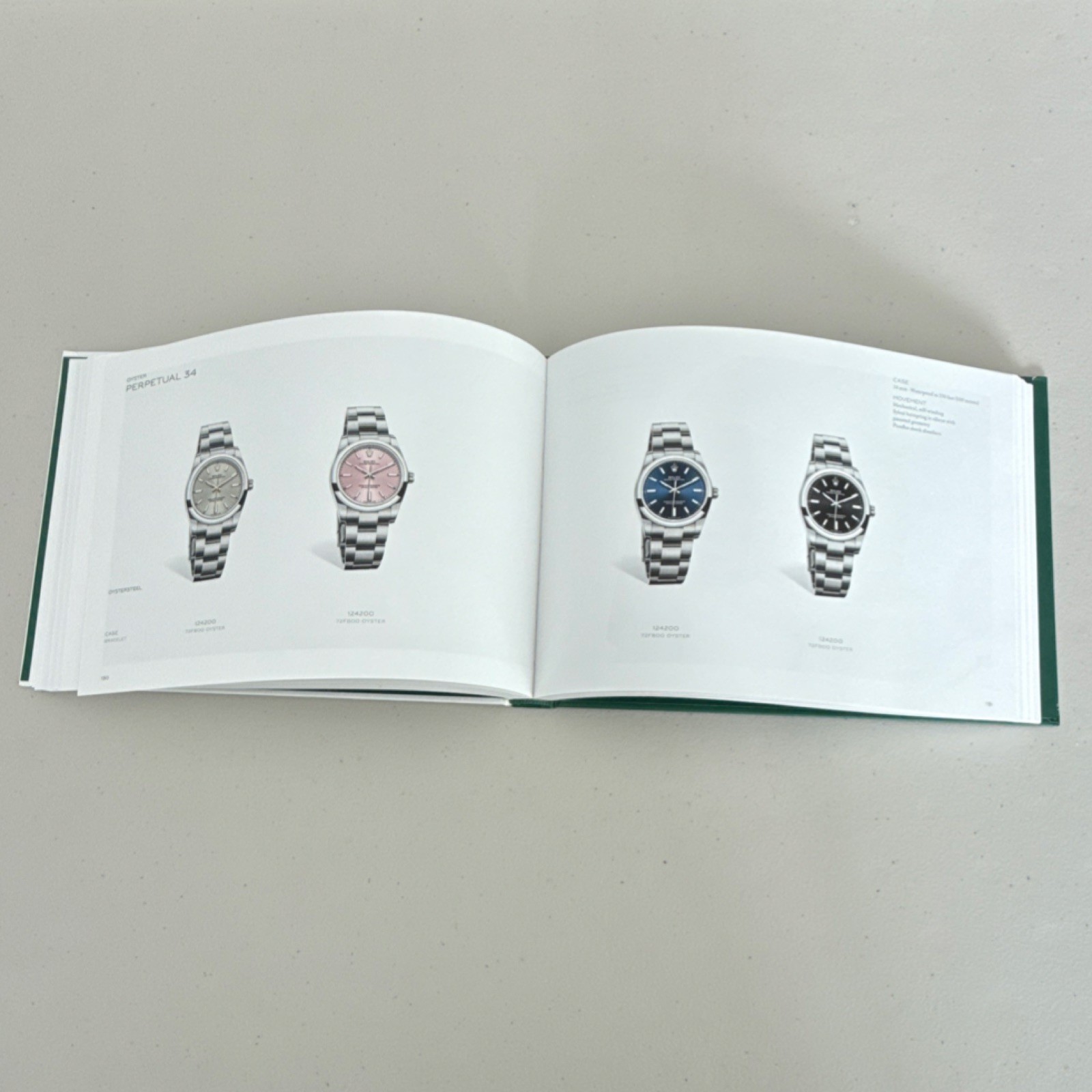 Rolex Air-King Watch Catalog Manual Book 2010-Now Collector Reference Guide