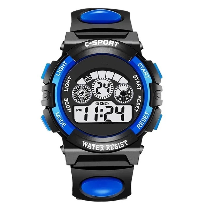 Kids Digital Electronic Watch Waterproof Children Boys Girls Sports LED Watches