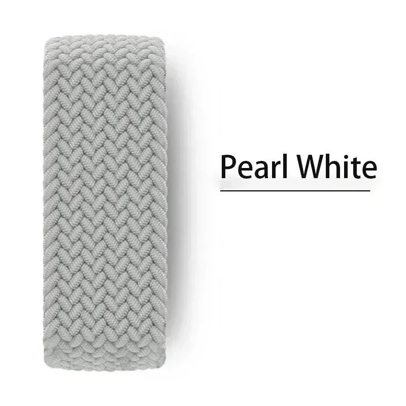 Braided Solo Loop Band Strap for Apple Watch 9 8 7 6 5 4 SE 40 44 41 45mm