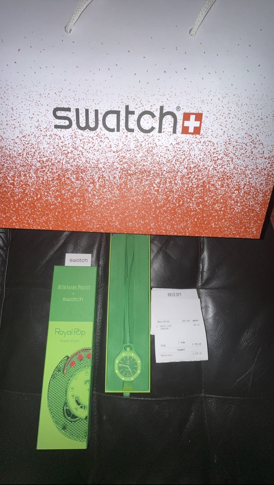 Swatch x Audemars Piguet AP Bioceramic Royal Pop Green Eight ✅100% AUTHENTIC✅