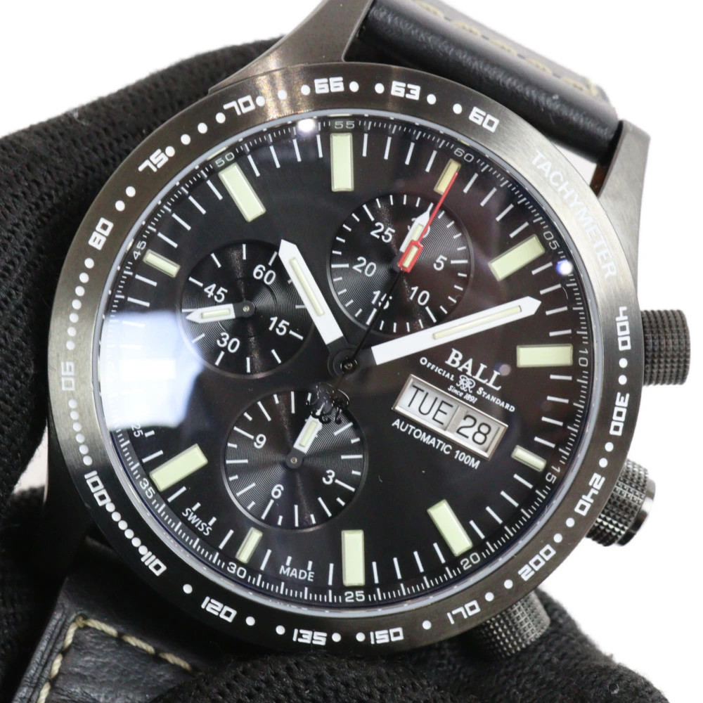 BALL WATCH Stokeman Storm Chaser DLC CM2192C-L5J-BK SS Used Automatic