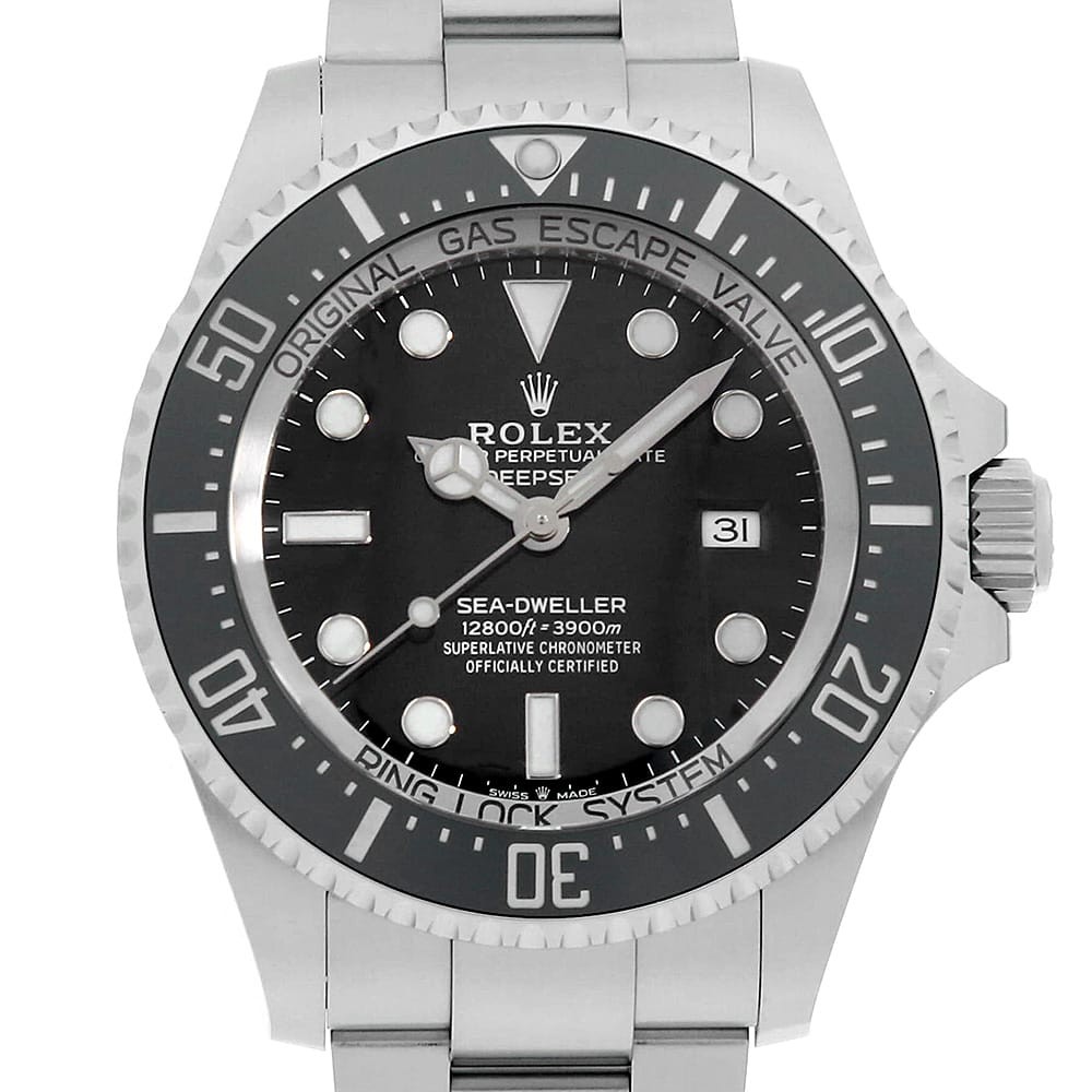 ROLEX Deep sea 126660 black Random Number second hand mens