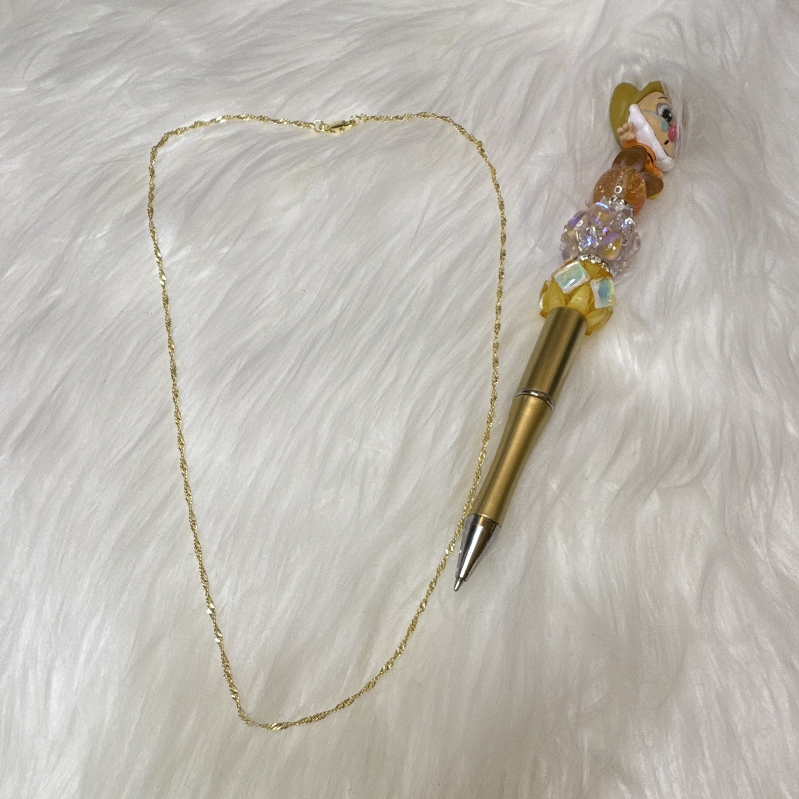 Singapore 14K Gold Filled Dainty Chain Necklace 19.5inch, 1.6mm Lobster Clasp