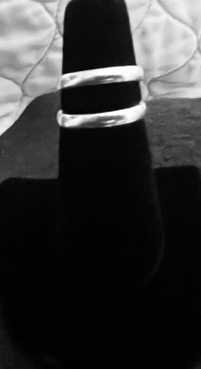 Unisex Sterling Sliver Ring