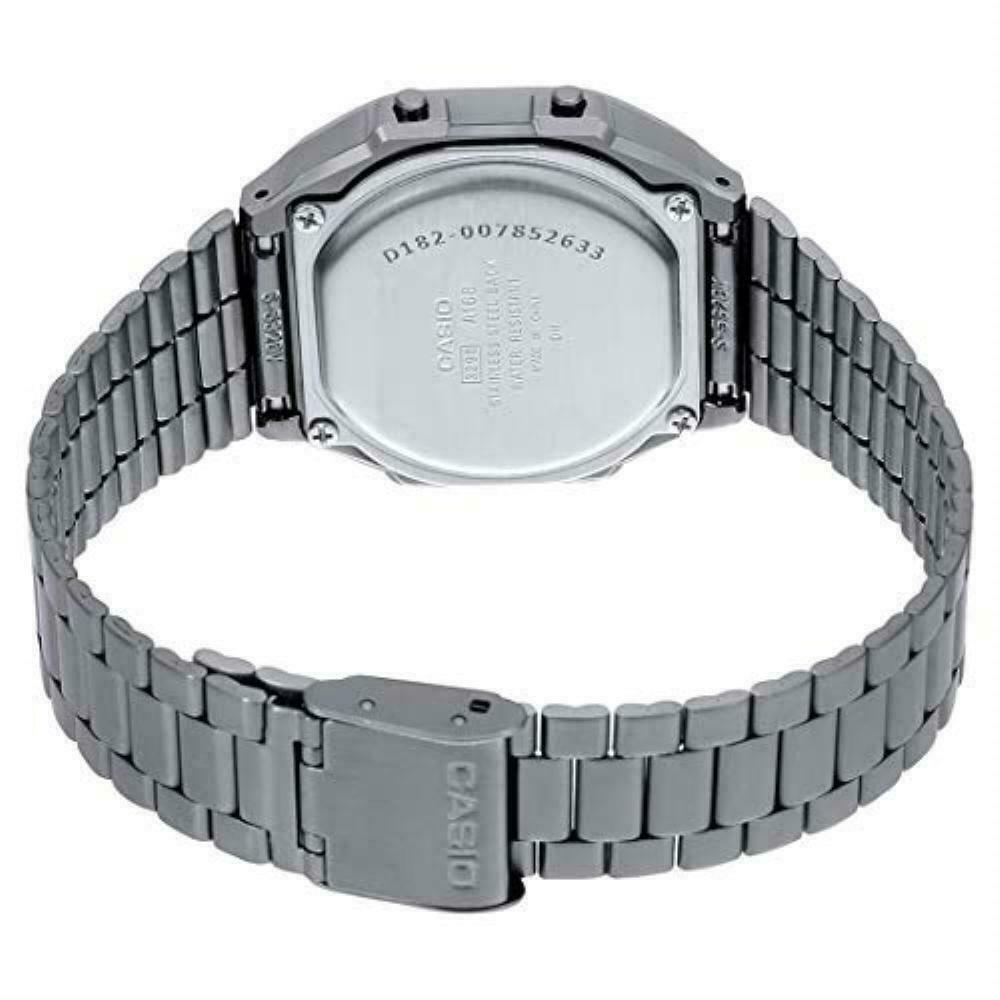 Casio Vintage Series A168WGG-1B Digital Metal Blackout Watch