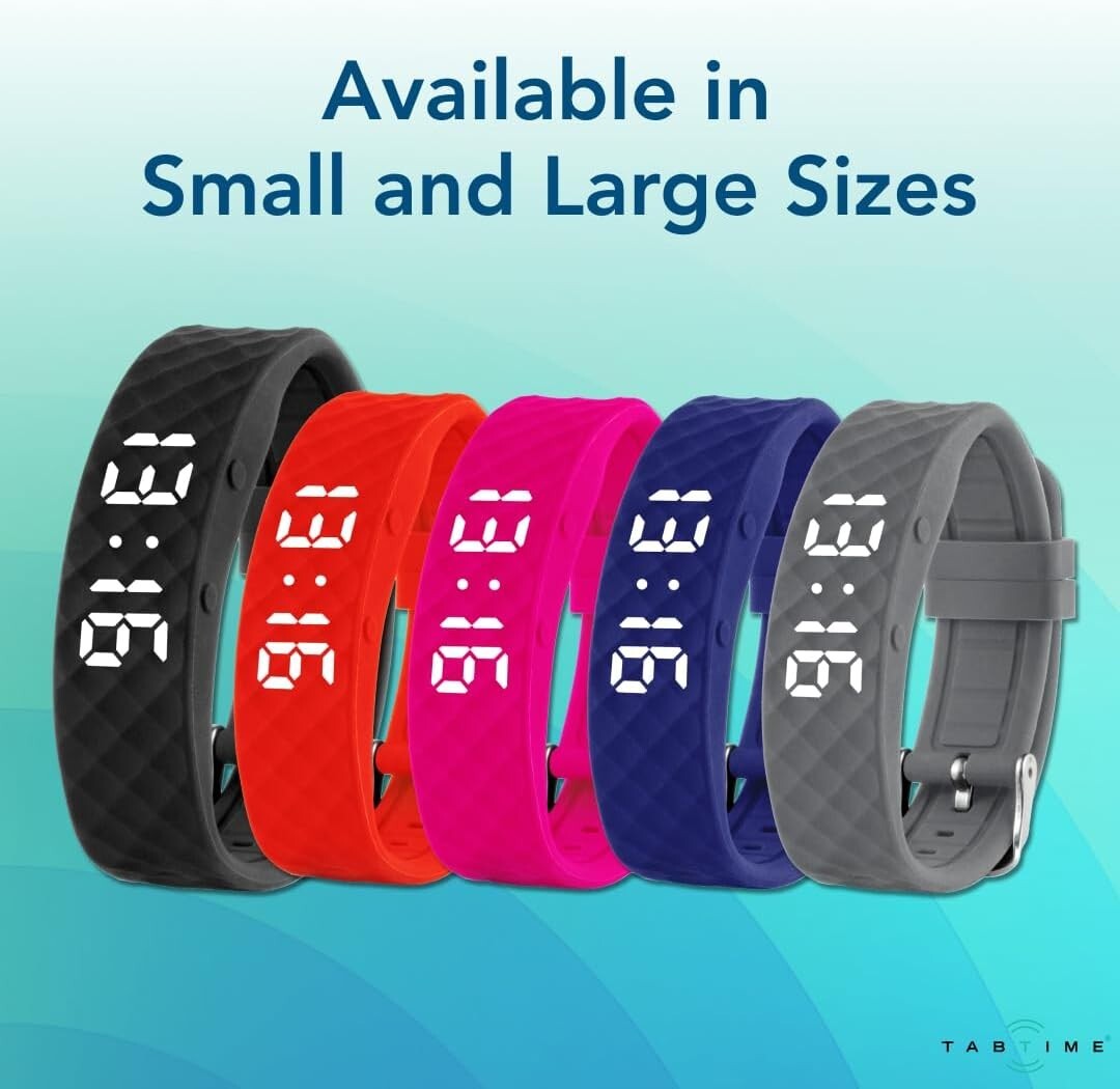 Vibrating Alarm Reminder Watch – 10 Silent Alerts, Rechargeable, Stylish Design