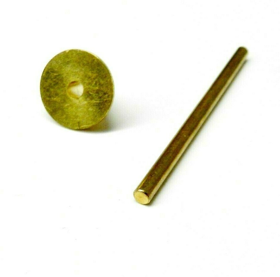 Brass Sprue Former Cone & Rod Mandrel for Jewelry Mold Making Wax Injection 3pc