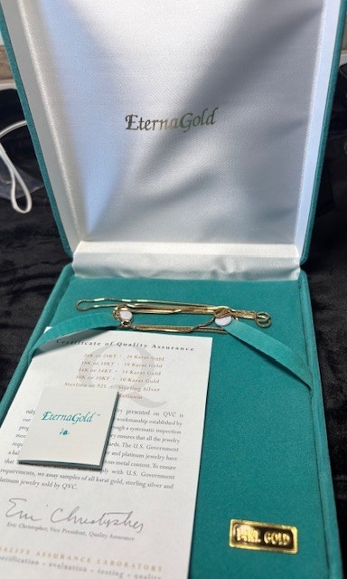 NIB VTG 14K YELLOW GOLD ETERNAGOLD 1.5mm SNAKE CHAIN NECKLACE RARE 32 INCH LONG
