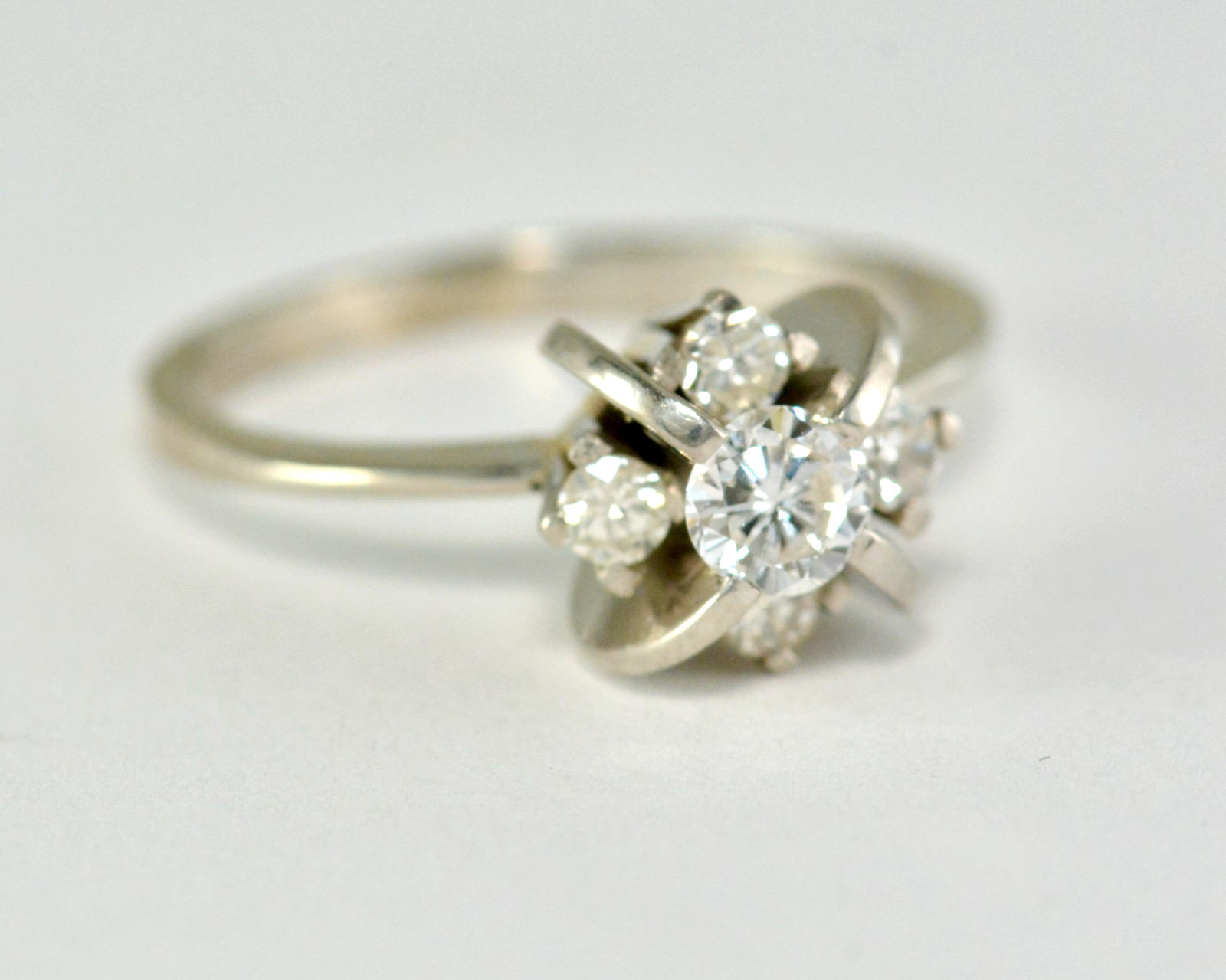 .63ctw Diamond Solitaire with Accents Engagement Ring 950 Platinum lot 5