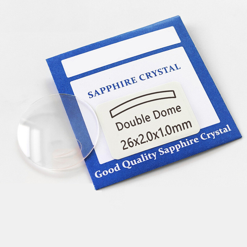 Watch Part Sapphire Crystal Include 20mm-29.5mm Diameter 0.8mm-2.3mm Thickness