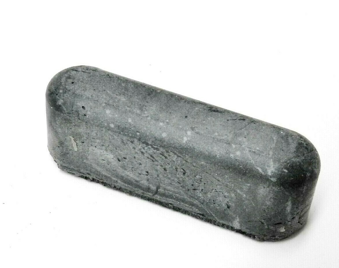 Black Emery Compound Hard Metal Stropping Buffing Polishing Compound 1oz.Bar