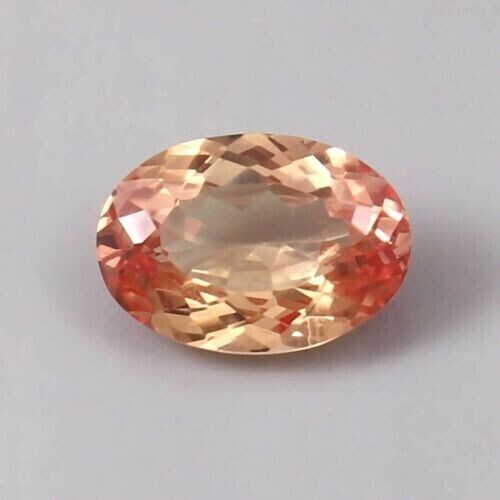 Natural Flawless 6.0ct Ceylon Padparadscha Sapphire Oval Cut Loose Gemstone Gift