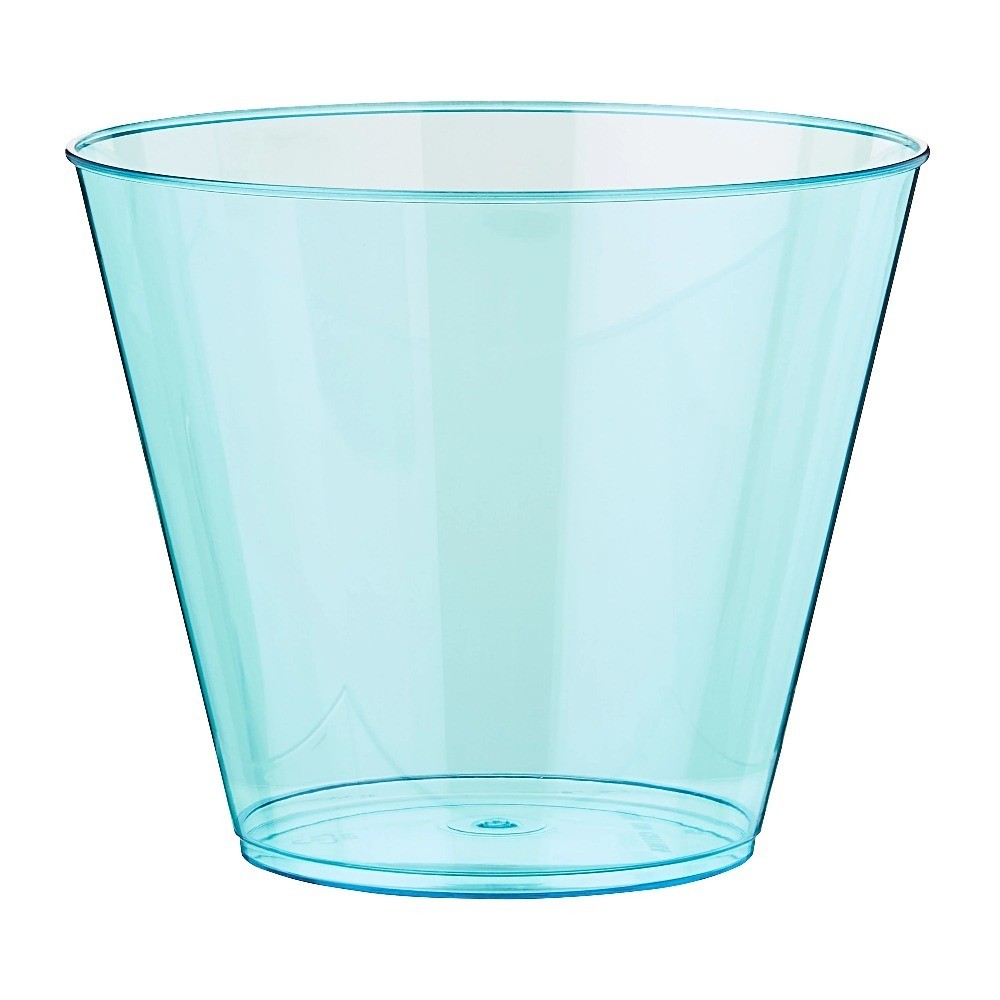 Disposable Plastic Cups Blue 8 79 fl oz 24 Count Pack of 24