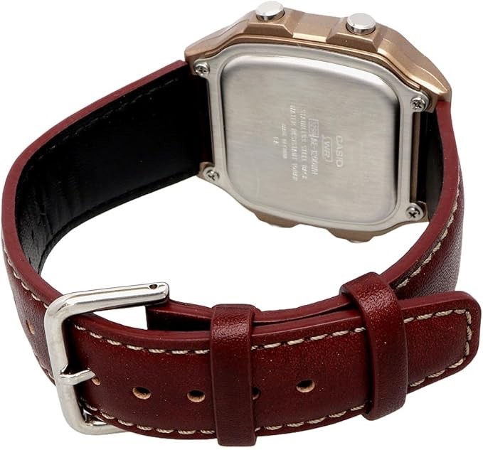 Casio AE-1200WHL-5AV Casio Royale Leather World Time 10-Year Battery New