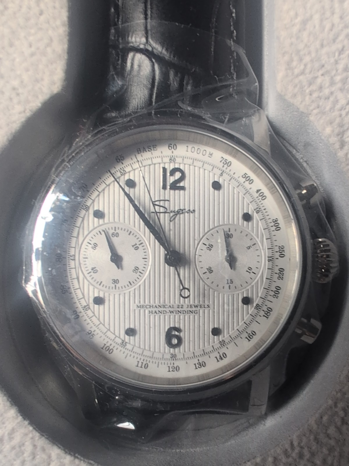 Sugess Men’s 40mm Chronograph High Demension Mechanical Watch