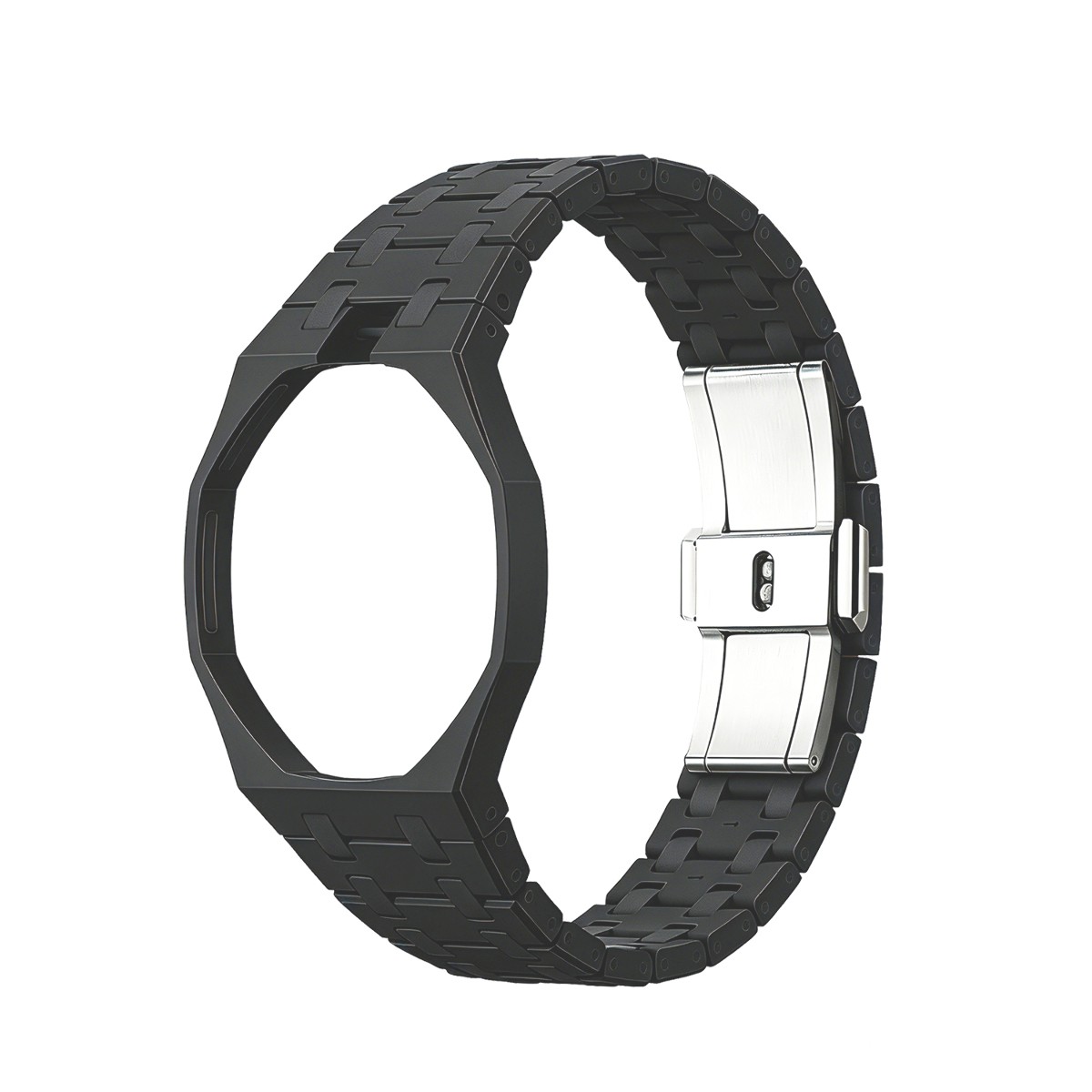 Ceramic Watch Strap Band with Ceramic Case Mod Kit For Swatch X AP Royal Pop