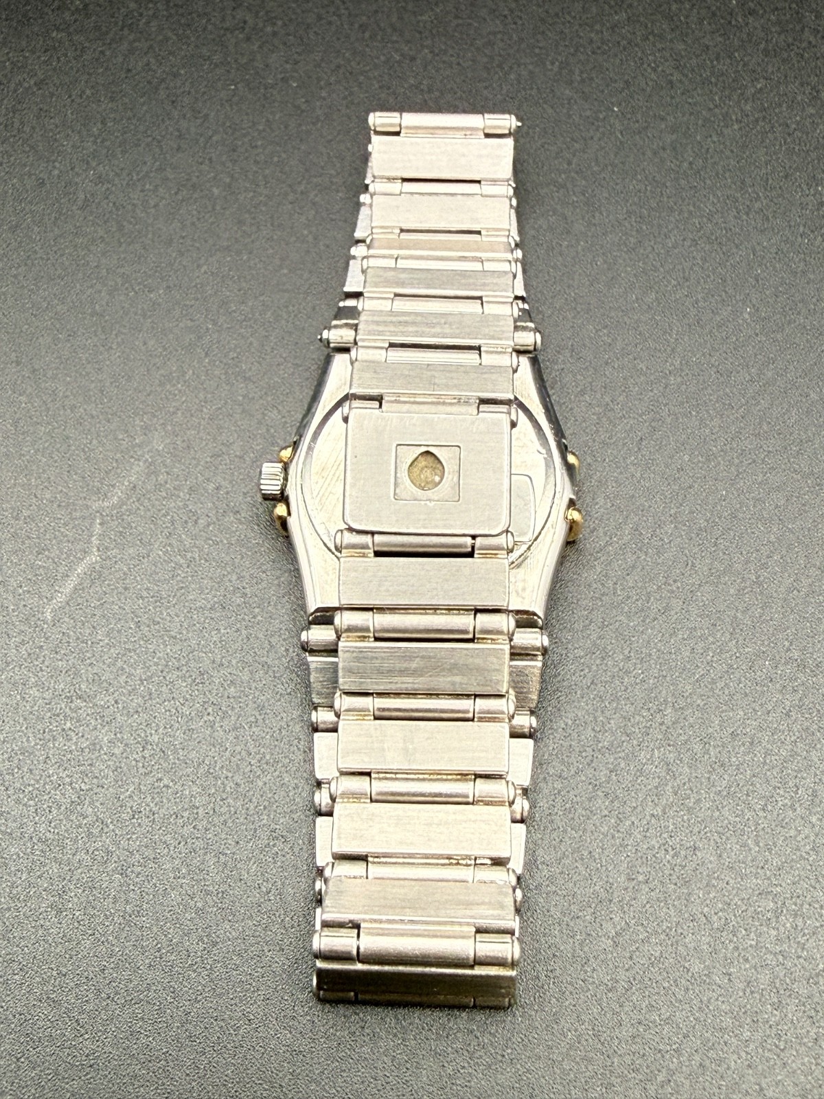 Omega Constellation Two-Tone Quartz Watch Swiss Made 5.5″ Bracelet Vintage
