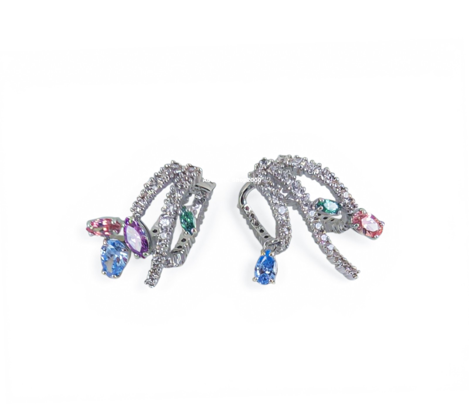 New 100% Authentic Ariana Grande x Swarovski Sparkle Ear Cuffs Earrings 5749184