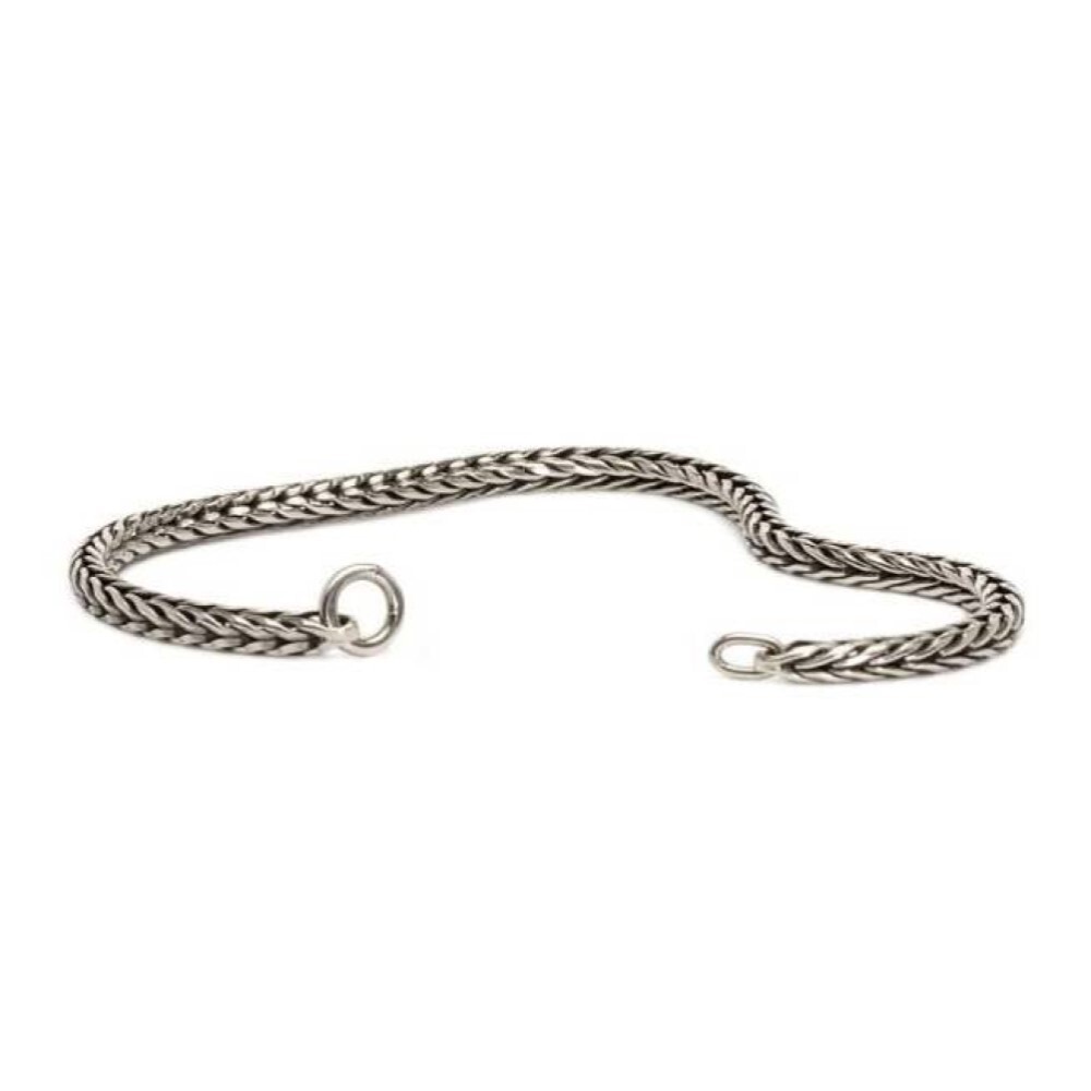Trollbeads Original Foxtail 15220 Bracelet Silver 7.9 (6.9 actual) inch :0