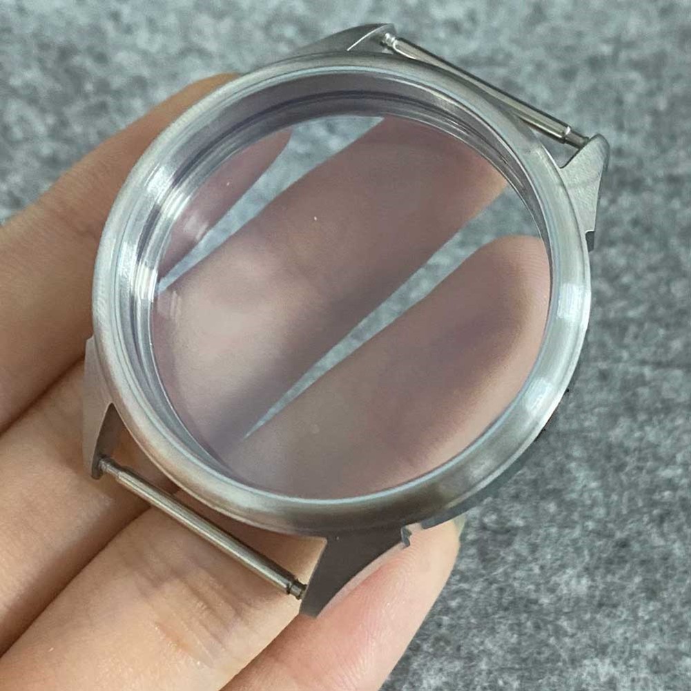 42mm 3ATM Steel Mineral Glass Watch Case For ETA 6497 6498 ST3600 3620 Movement