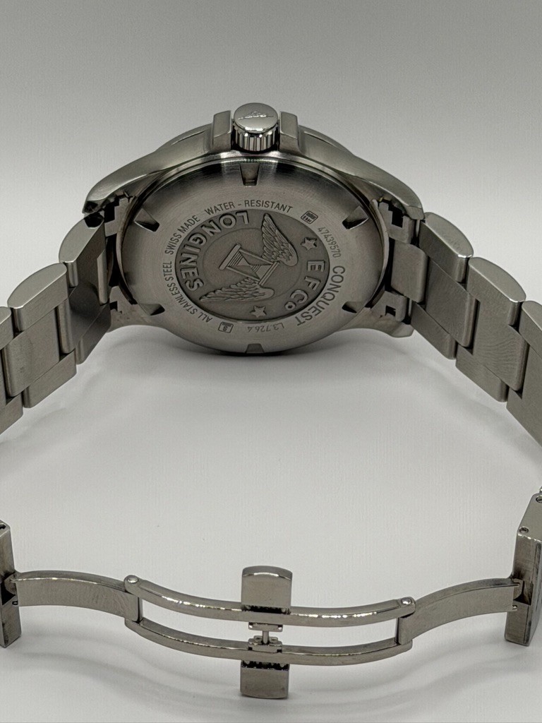 Longines Conquest V.H.P. – Pristine – Full Set – Stainless – Swiss Quartz – 41mm