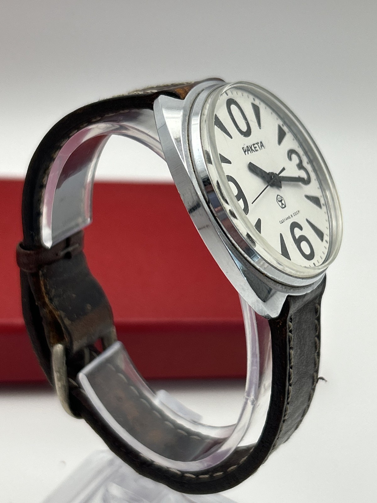 Rare NOS Raketa (Ракета) Big Zero | Watch Strap, Box & Papers Vintage | USSR
