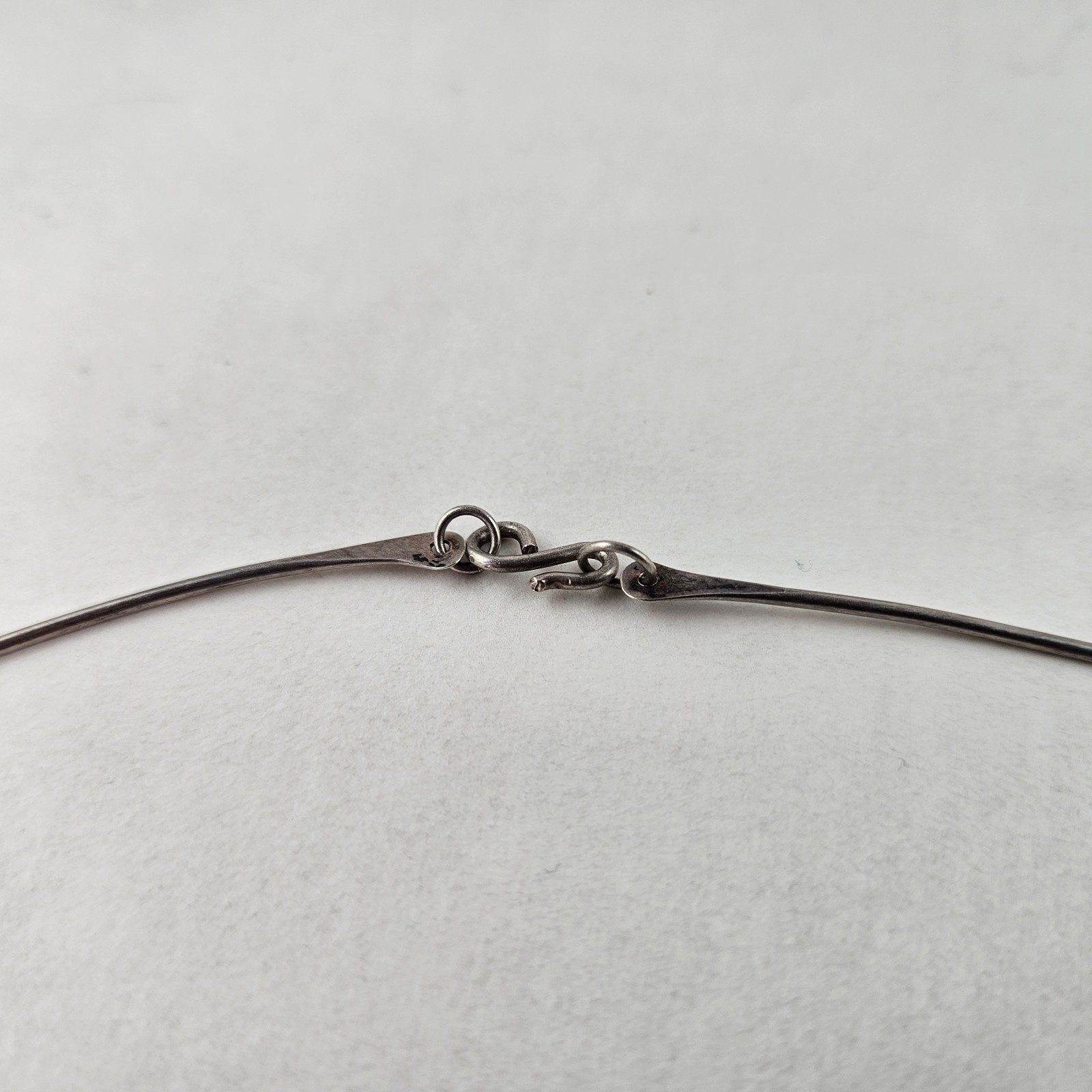 Sterling Silver Artisan Necklace 16in Jasper Pendant 12.0g [8931]