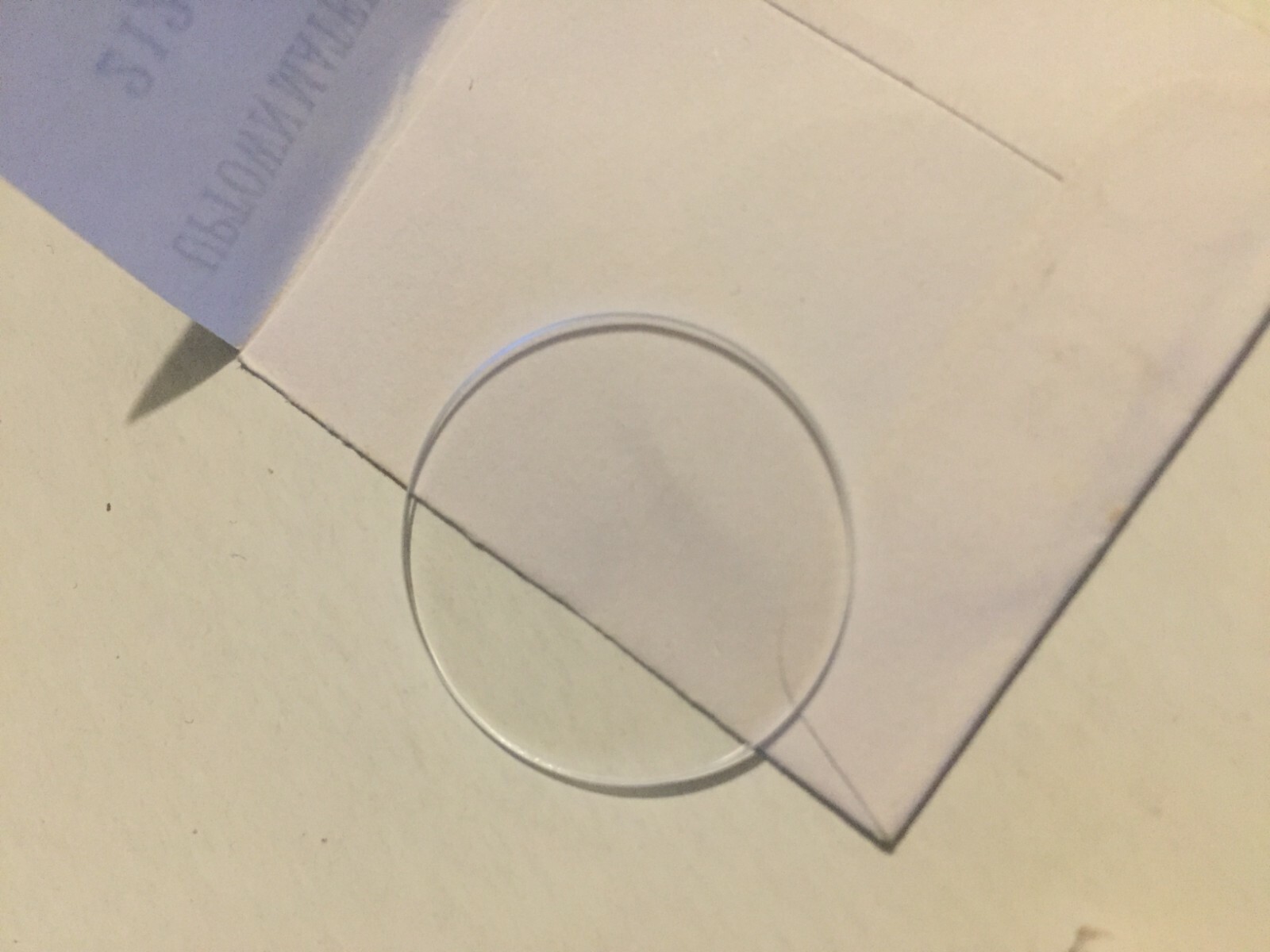 watch glass replacement,1mm thick, from 12mm to 36mm fast shipping