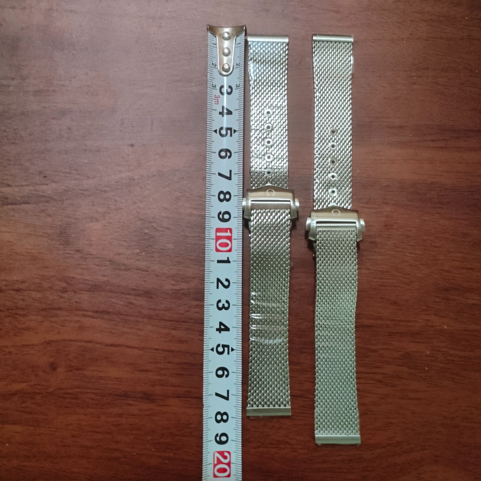Short Length !!! 20mm Braided Stainless Mesh Band For Omega Seamaster 300M