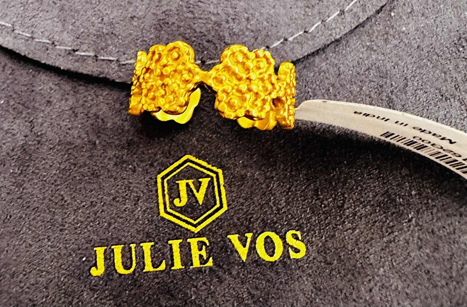 Julie Vos Ring Colette Ring Open Adjustable to Sizes 7-9 New with Tags