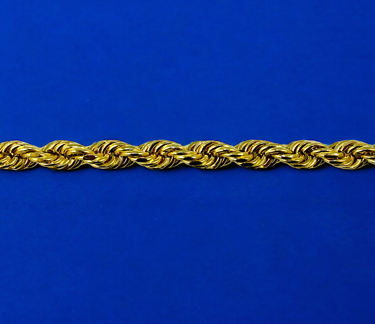 14K Yellow Gold SOLID Rope Chain Necklace Bracelet Diamond Cut 1mm-12mm 7″-30″