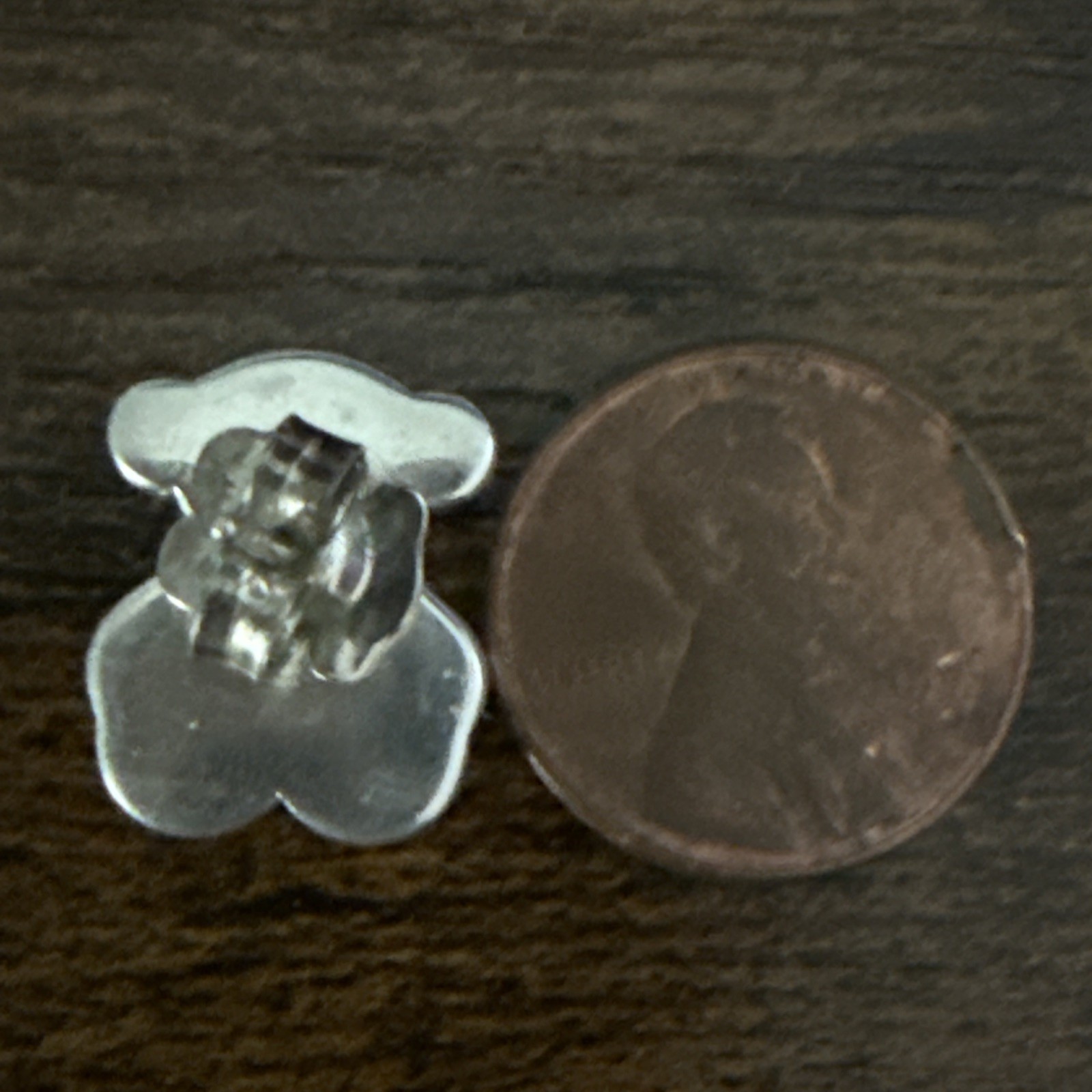 TOUS SILVER BEAR EARRINGS