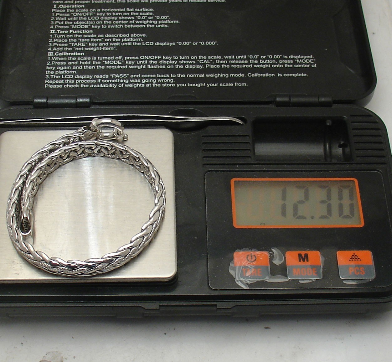 8″ Textured Wheat Spiga Link Chain Bracelet Anti-Tarnish Real Sterling Silver