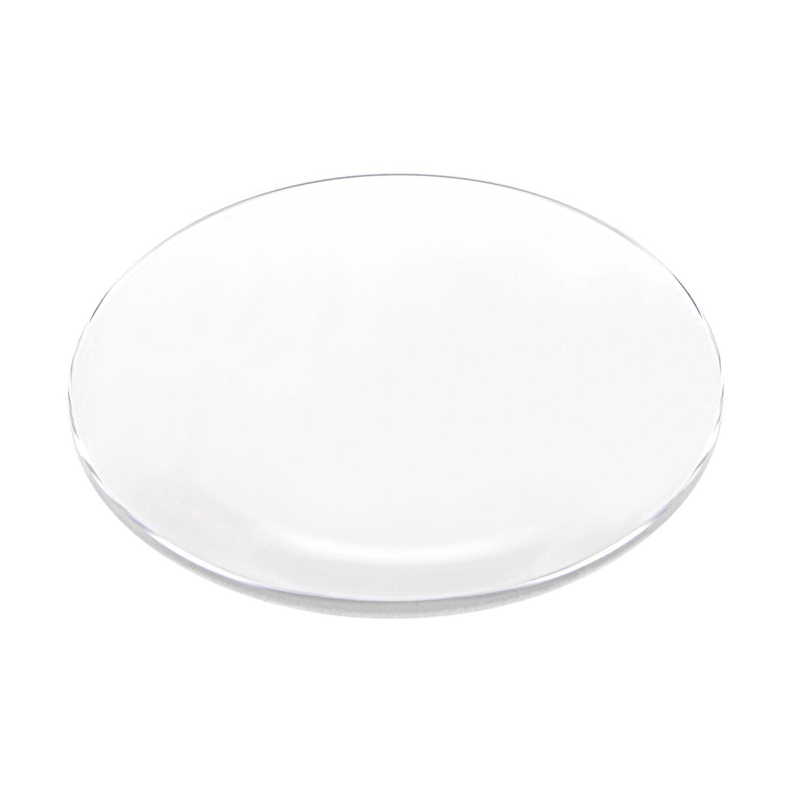 Watch Glass Sapphire Crystal Lens Single Dome 36.5mm Dia. 1.3mm Thickness Clear