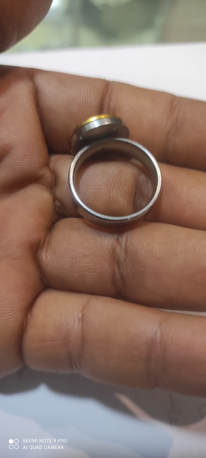 Tous Bear Wedding Party Ring Gold Tone Size 10