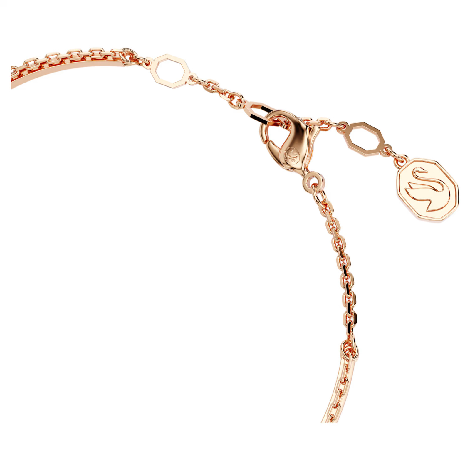 Sublima White Rose Gold Tone Plated Bangle New