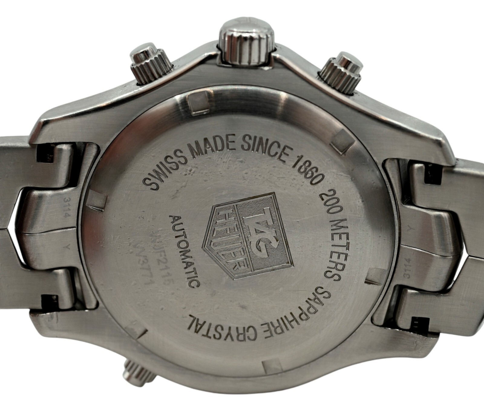 Men’s 41mm Tag Heuer LINK Automatic LE Tiger Woods GMT SS Watch! Ref: WJF2115!