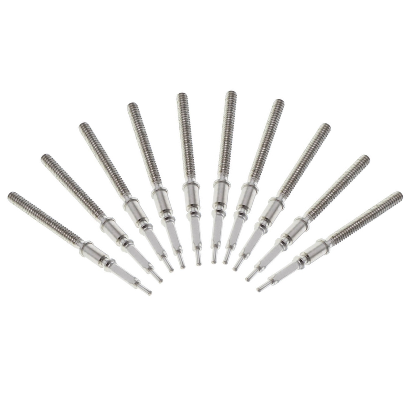 10Pack Watch Winding Stem Adjust Rod Bar For ETA 2824-2 2834-2 2836-2 Movement