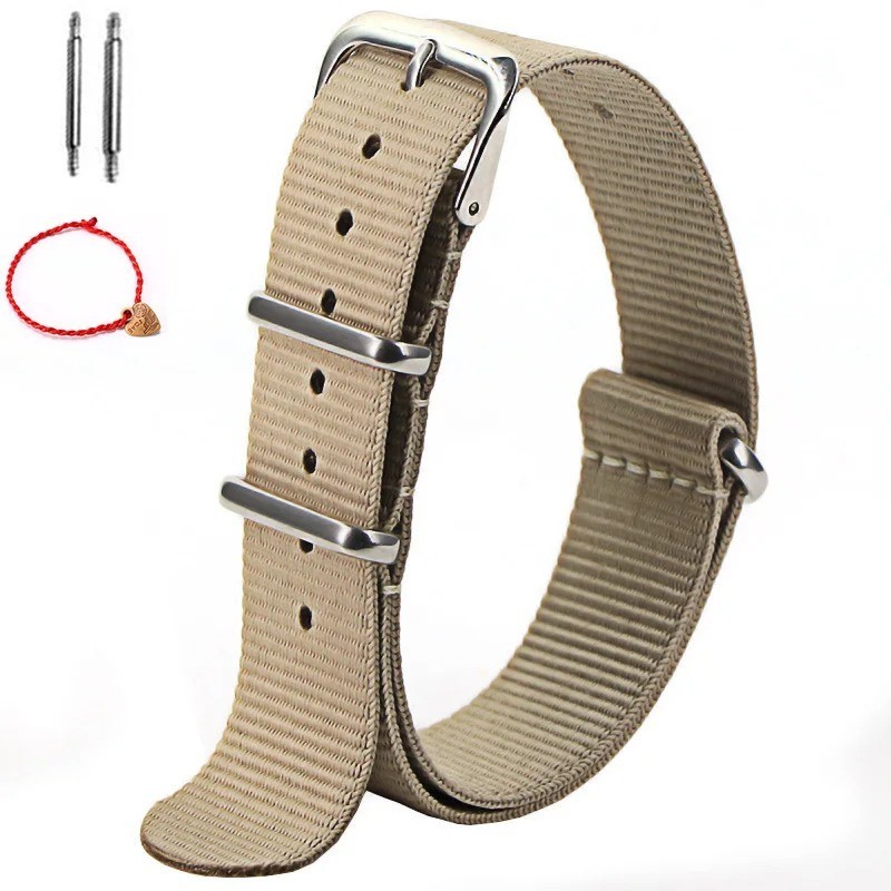 1pcs Nylon Strap 16mm 18mm 20mm 22mm Nylon Watch Band Replacement Watch Strap