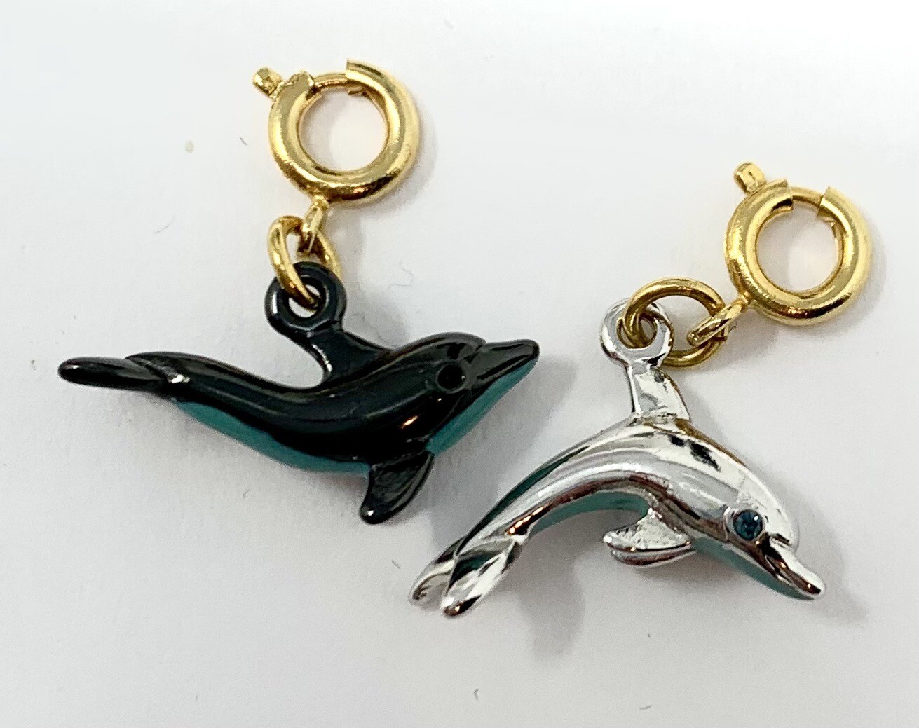 Joan Rivers Dolphin Charms Noahs Ark Set Of 2