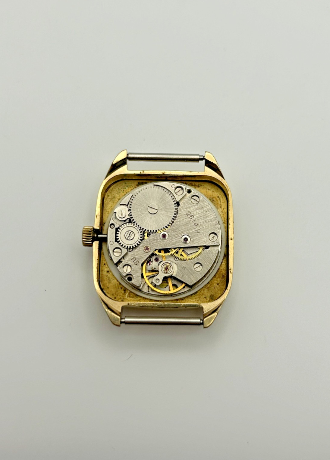 Vintage Raketa (Ракета) Square “TV” Mechanical Date Watch | Cal. 2614.H | USSR
