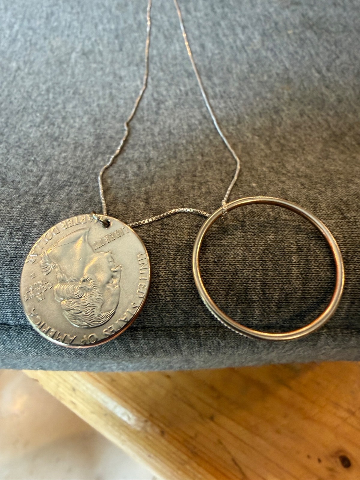 Beautiful and Unique handcrafted 16” necklace from artist Michael Bonardi