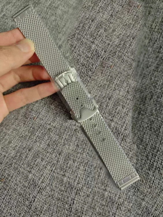 Short Length !!! 20mm Braided Stainless Mesh Band For Omega Seamaster 300M