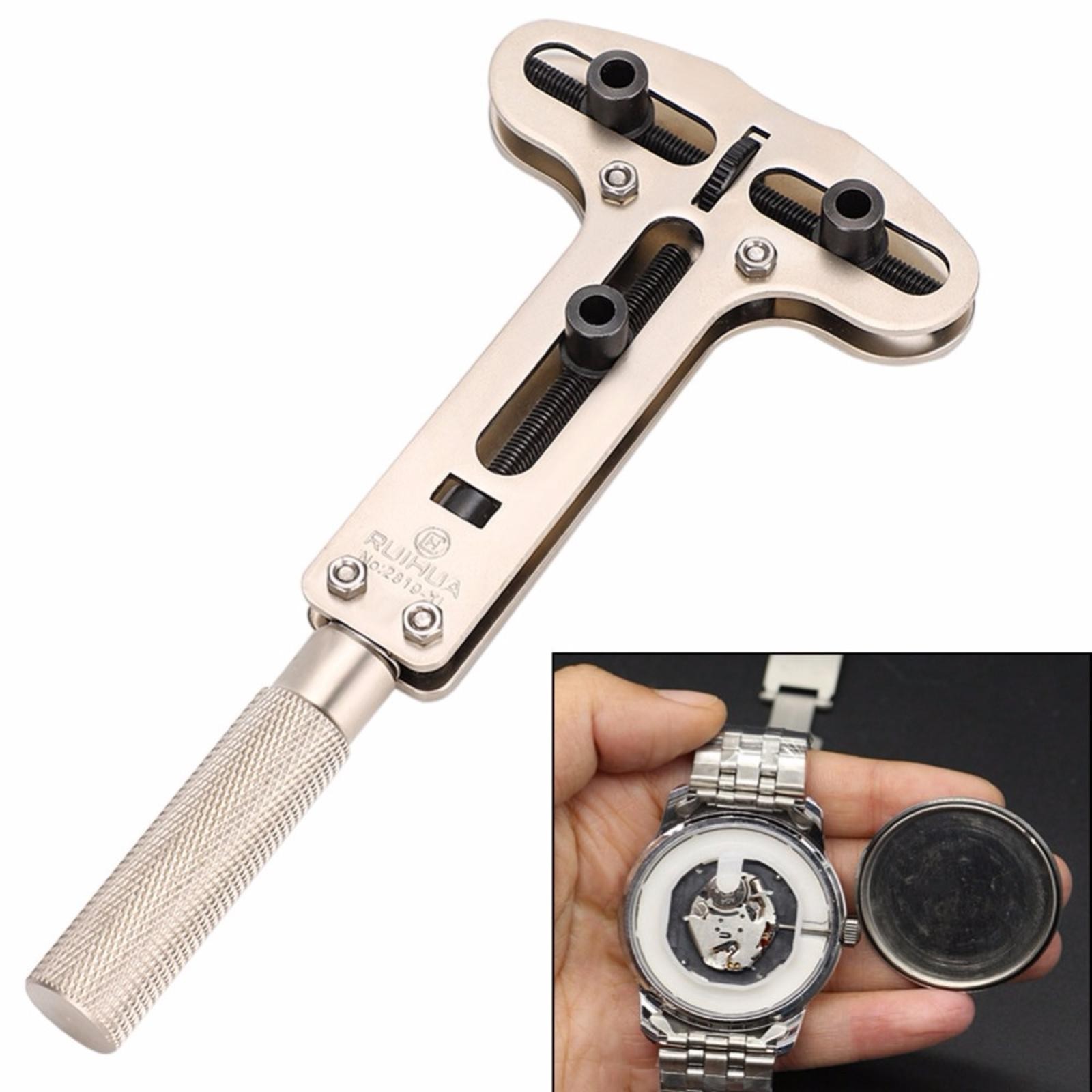 Universal Watch Back Case Opener Rear Cover Remover Wrench Tool Max Open to 65mm