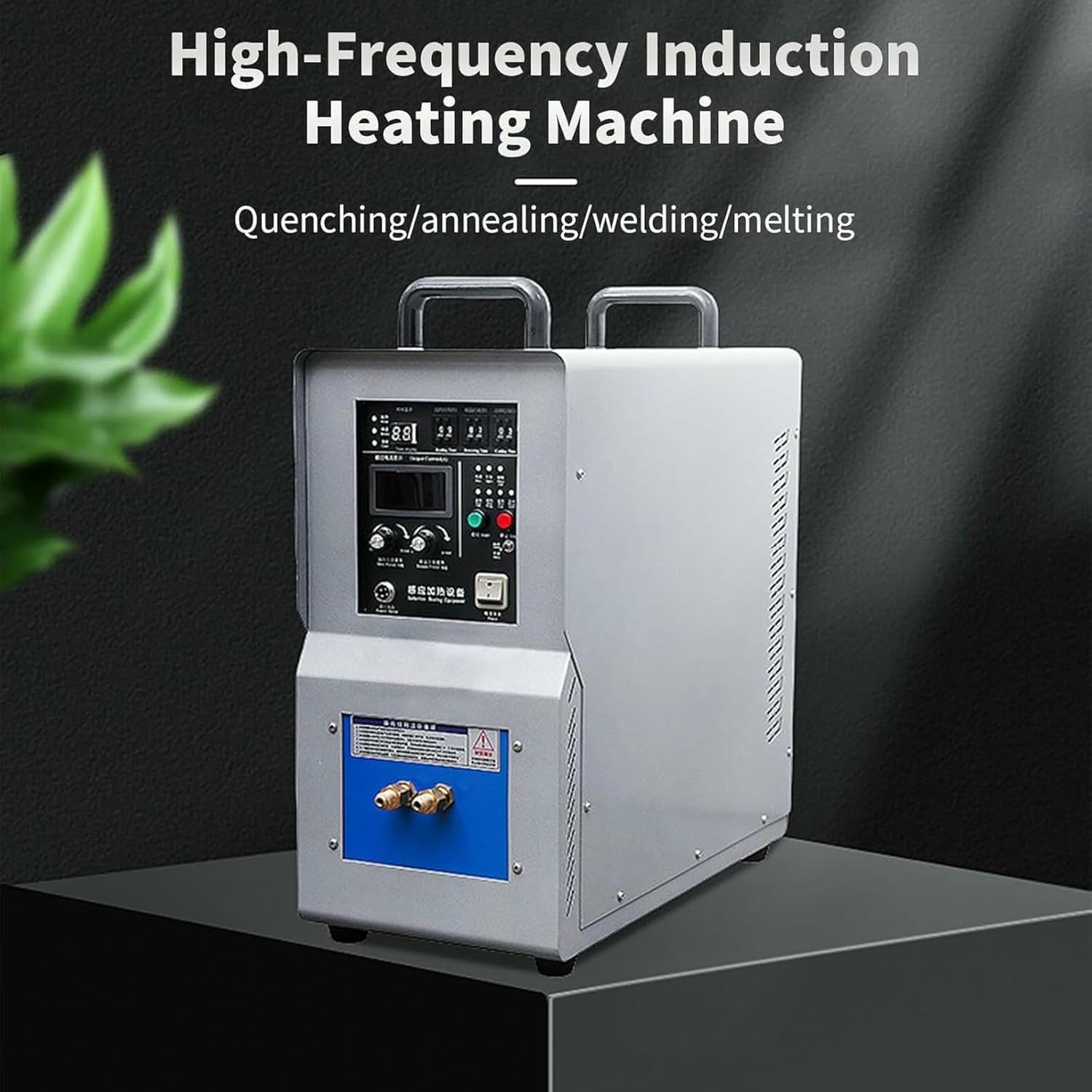 30KW 3-Phase 30-100KHz High Frequency Induction Heater Heating Melting Furnace