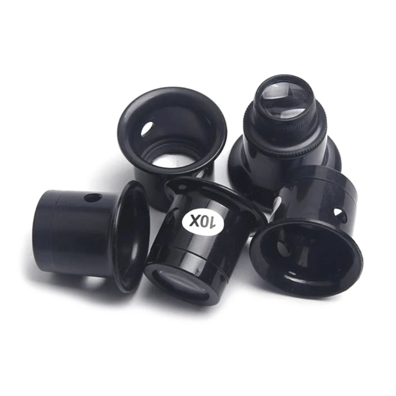 Watchmaker Eye Loupe Loop Magnifier Glass 5X 10X 15X 20X for Watch Repair Tool