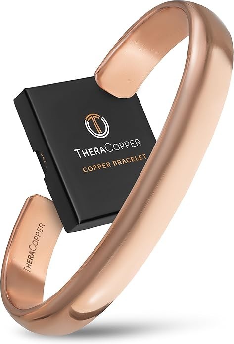 Copper Bracelet for Men & Women — 100% Pure Copper Bracelets — Raw, Solid & Unco